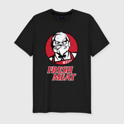 Pudge Dota Fresh Meat Пудж – Мужская футболка хлопок Slim с принтом купить