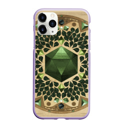 Чехол для iPhone 11 Pro Max матовый Средневековый ДнД паттерн