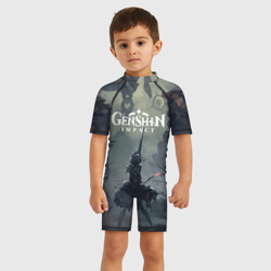 Детский купальный костюм 3D Genshin Impact Noelle - фото 2