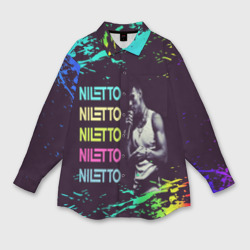 Женская рубашка oversize 3D Niletto