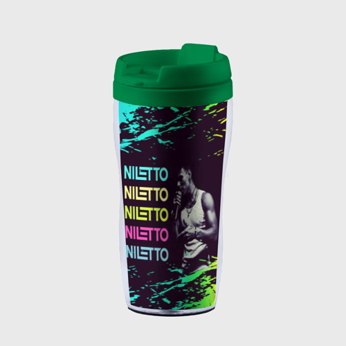 Термокружка-непроливайка Niletto, цвет зеленый