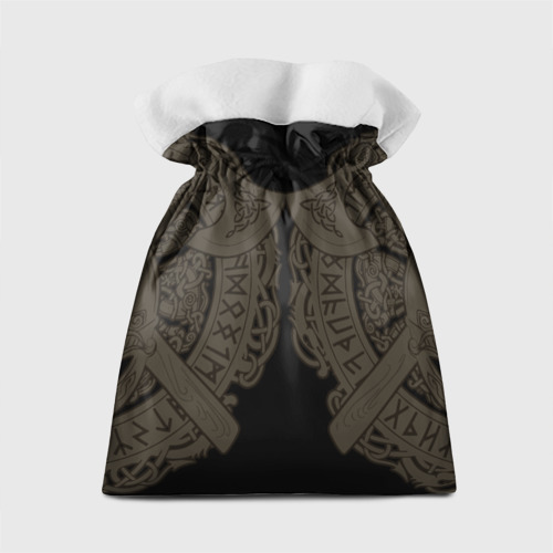 Подарочный 3D мешок Эмблема с топорами - кельтский орнамент - фото 2