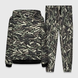 Женский костюм с толстовкой 3D Камуфляж - Вован