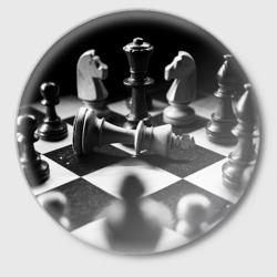 Значок Шахматы фигуры доска ход мат