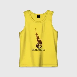 Детская майка хлопок Dark Souls - Bonfire