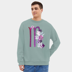 Мужской свитшот oversize без начеса хлопок Скорпион - фото 2