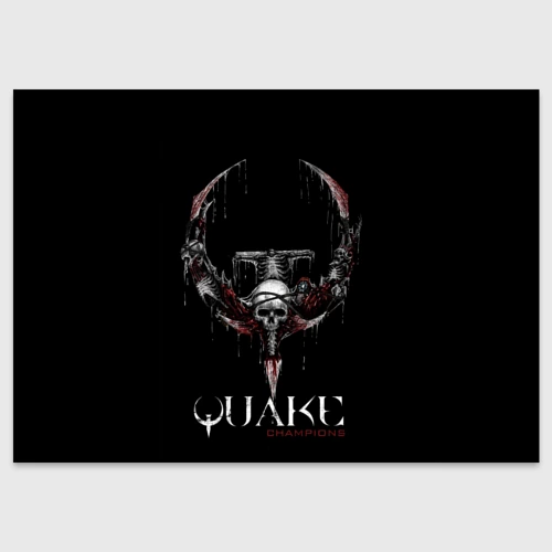 Поздравительная открытка Quake Champions