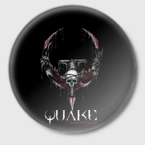 Значок Quake Champions, цвет белый