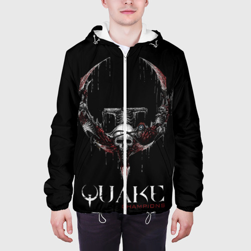 Мужская куртка 3D Quake Champions, цвет 3D печать - фото 4