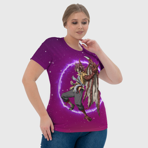 Женская футболка 3D Режим дракона, цвет 3D печать - фото 6