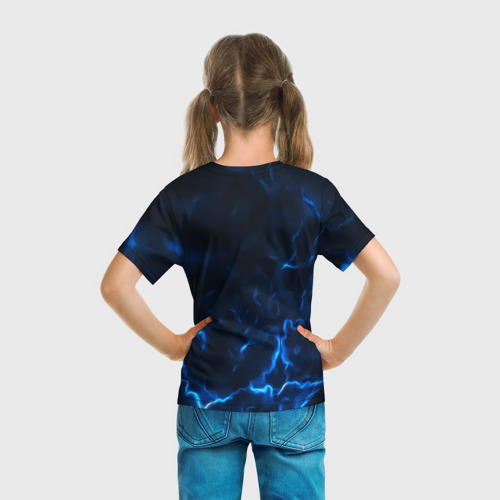 Детская футболка 3D Хвост феи в силуэте Хэппи, цвет 3D печать - фото 6