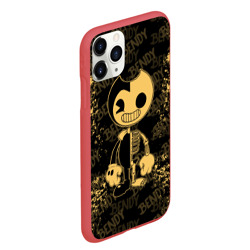 Чехол для iPhone 11 Pro Max матовый Bendy And The Ink Machine краска - фото 2