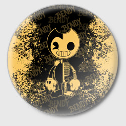 Значок Bendy And The Ink Machine краска