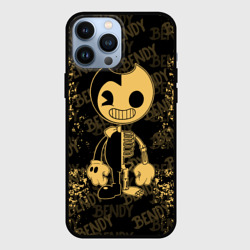 Чехол для iPhone 13 Pro Max Bendy And The Ink Machine краска