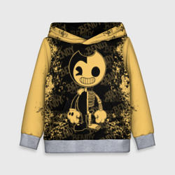 Детская толстовка 3D Bendy And The Ink Machine краска