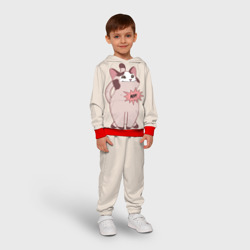 Детский костюм с толстовкой 3D Pop Cat - фото 2