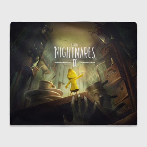 Плед с принтом Little Nightmares 2, вид спереди №1