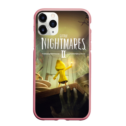 Чехол для iPhone 11 Pro Max матовый Little Nightmares 2, цвет баблгам