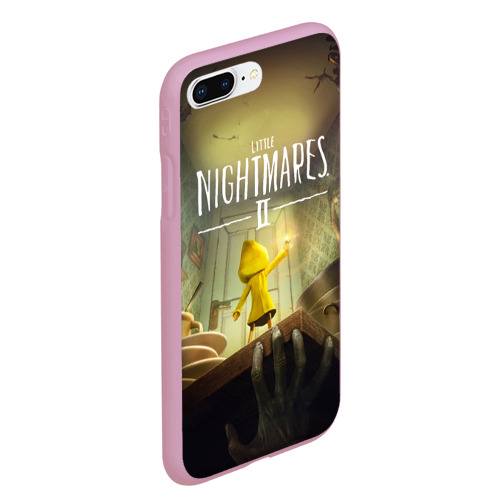 Чехол для iPhone 7Plus/8 Plus матовый Little Nightmares 2, цвет розовый - фото 3