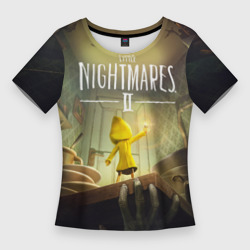 Женская футболка 3D Slim Little Nightmares 2