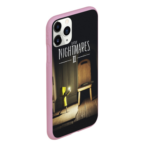 Чехол для iPhone 11 Pro Max матовый Little Nightmares 2, цвет розовый - фото 3
