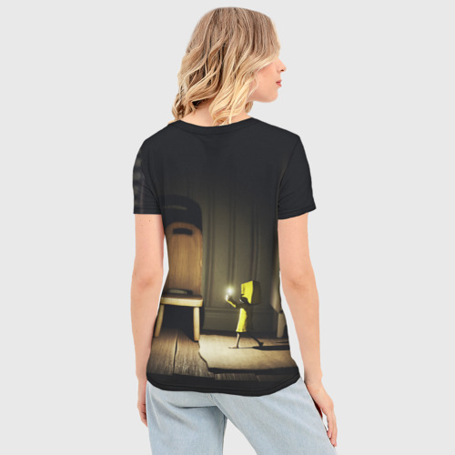 Женская футболка 3D Slim Little Nightmares 2, цвет 3D печать - фото 4