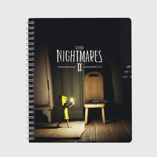 Тетрадь Little Nightmares 2, цвет клетка