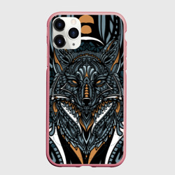 Чехол для iPhone 11 Pro Max матовый Рисунок лиса