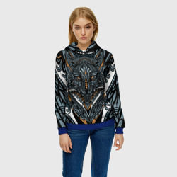 Женская толстовка 3D Рисунок лиса - фото 2