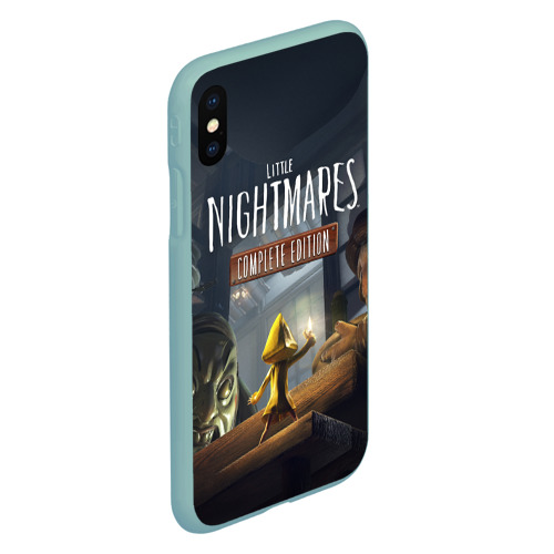 Чехол для iPhone XS Max матовый Little Nightmares 2, цвет мятный - фото 3
