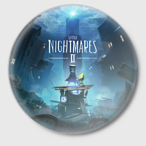 Значок Little Nightmares 2, цвет белый