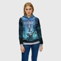 Женская толстовка 3D Little Nightmares 2 - фото 2