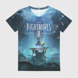 Женская футболка 3D Little Nightmares 2