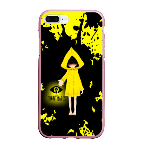 Чехол для iPhone 7Plus/8 Plus матовый Little Nightmares/Шестая, цвет розовый