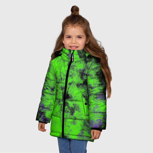 Зимняя куртка для девочек 3D Яд - фото 3