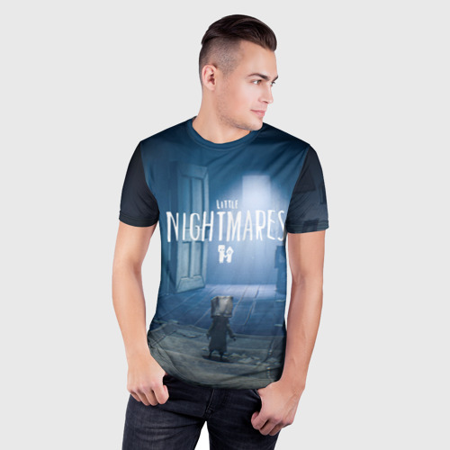 Мужская футболка 3D Slim Little Nightmares II, цвет 3D печать - фото 3
