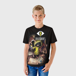 Детская футболка 3D Шестая. Little Nightmares - фото 2