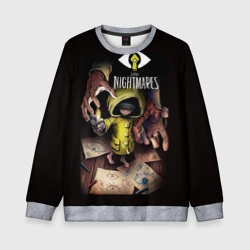 Детский свитшот 3D Шестая. Little Nightmares