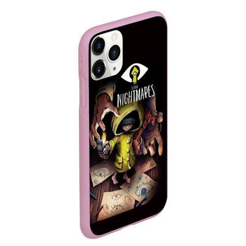 Чехол для iPhone 11 Pro Max матовый Шестая. Little Nightmares, цвет розовый - фото 3