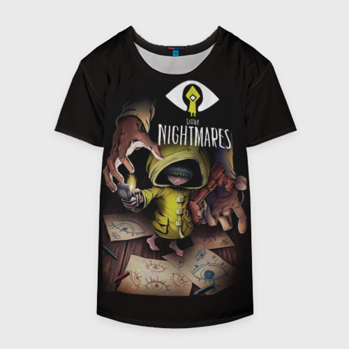 Накидка на куртку 3D Шестая. Little Nightmares, цвет 3D печать - фото 4