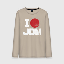 Мужской лонгслив хлопок JDM