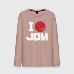 Мужской лонгслив хлопок JDM