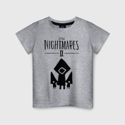 Детская футболка хлопок Логотип Little Nightmares 2