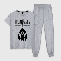 Женская пижама хлопок Логотип Little Nightmares 2
