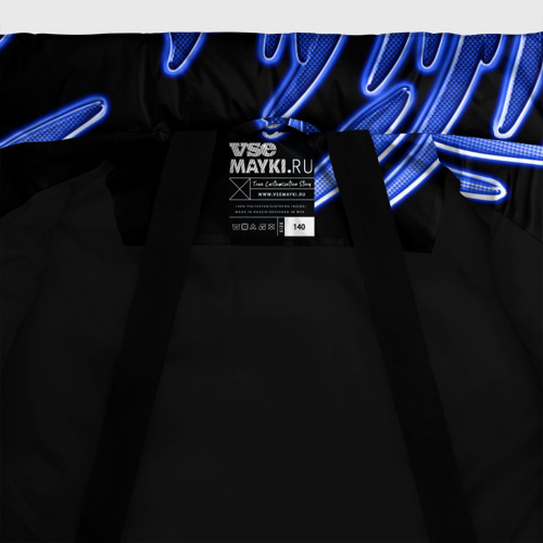 Зимняя куртка для мальчиков 3D Subaru, цвет черный - фото 7
