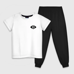 Детская пижама с белой футболкой Little Nightmares
