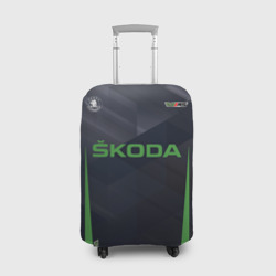 Чехол для чемодана 3D Skoda VRS Шкода ВРС
