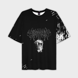 Мужская футболка oversize 3D Ghostemane