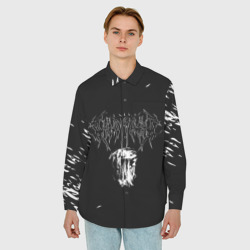 Мужская рубашка oversize 3D Ghostemane - фото 2