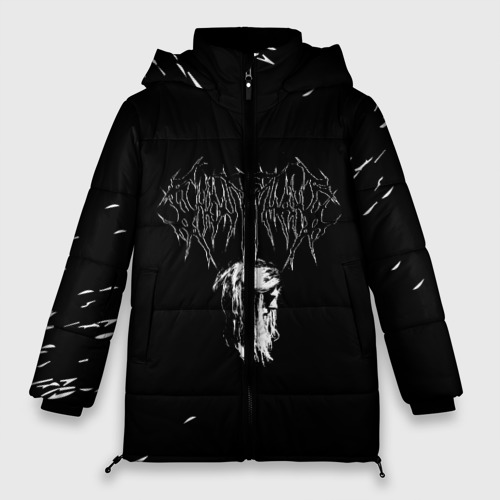 Женская зимняя куртка Oversize Ghostemane, цвет черный